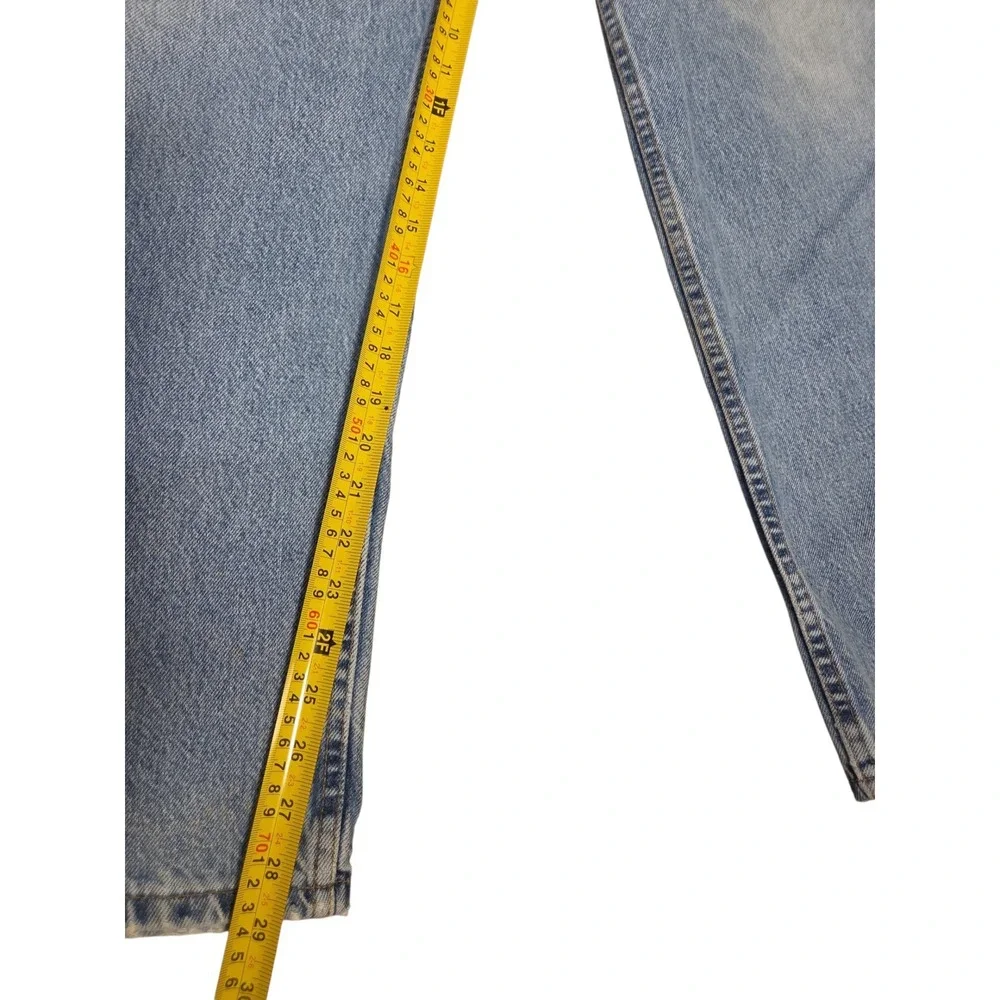 Levis 545 Loose Fit Jeans Mens 44x30 Light Wash Denim Vintage Made in USA